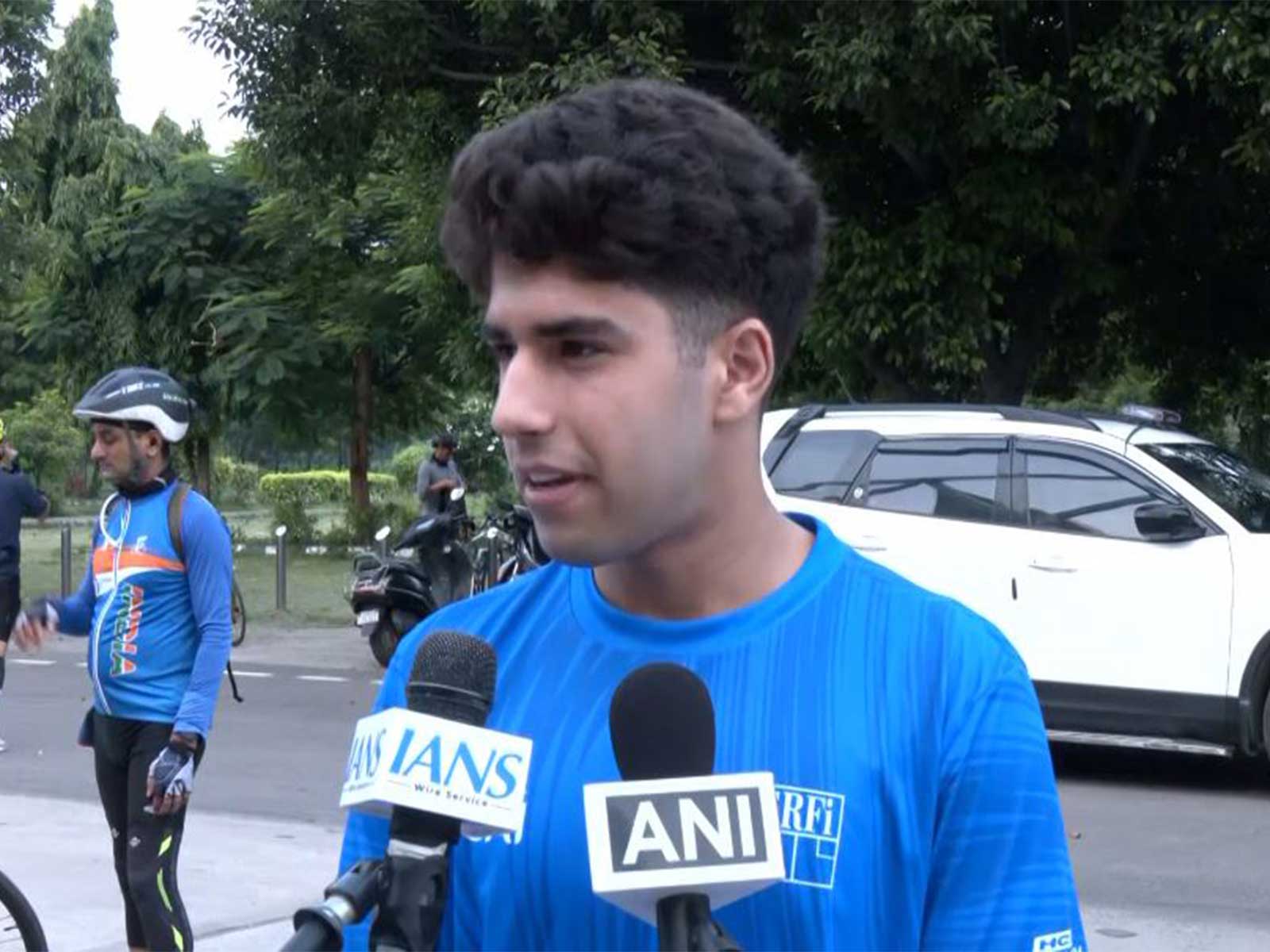 Squash Player Yusha Nafees (Photo: ANI)