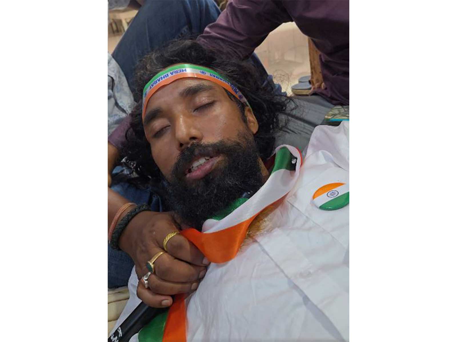 JLKM leader and student activist Devendra Nath Mahto (Photo: @DevendraNathMa9/X)) 