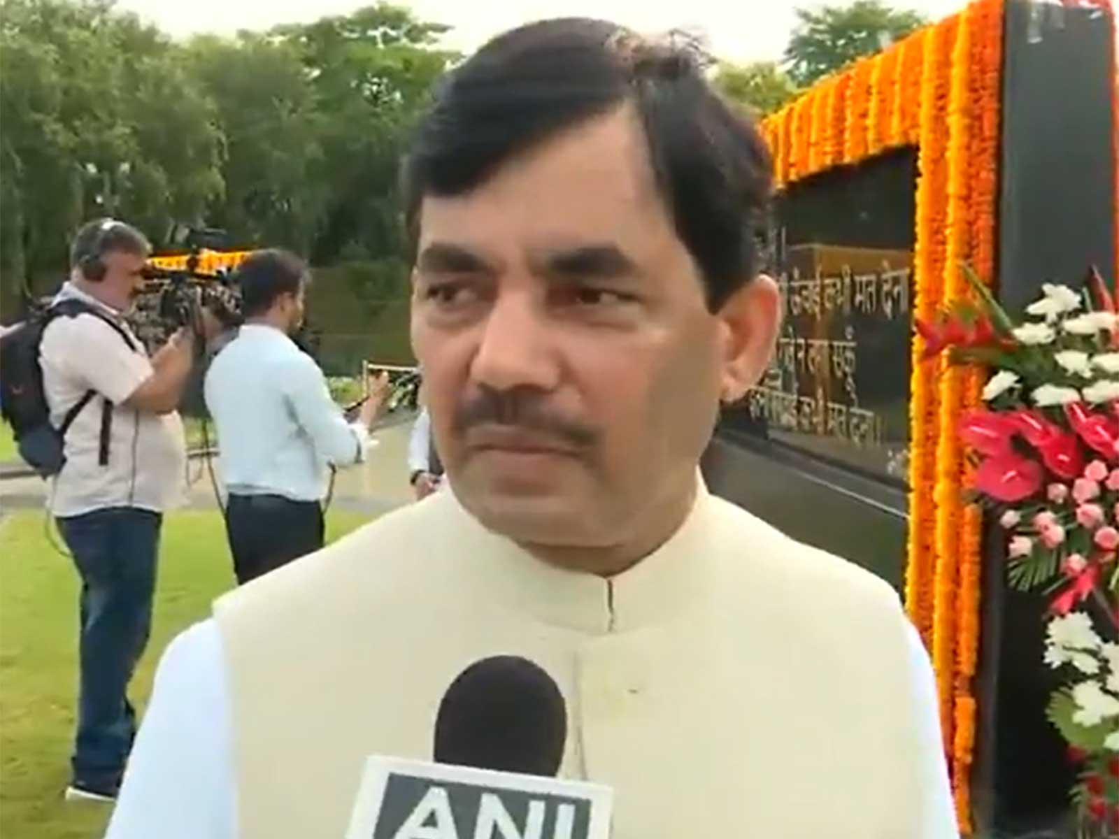 BJP MP Shahnawaz Hussain (Photo/ANI)
