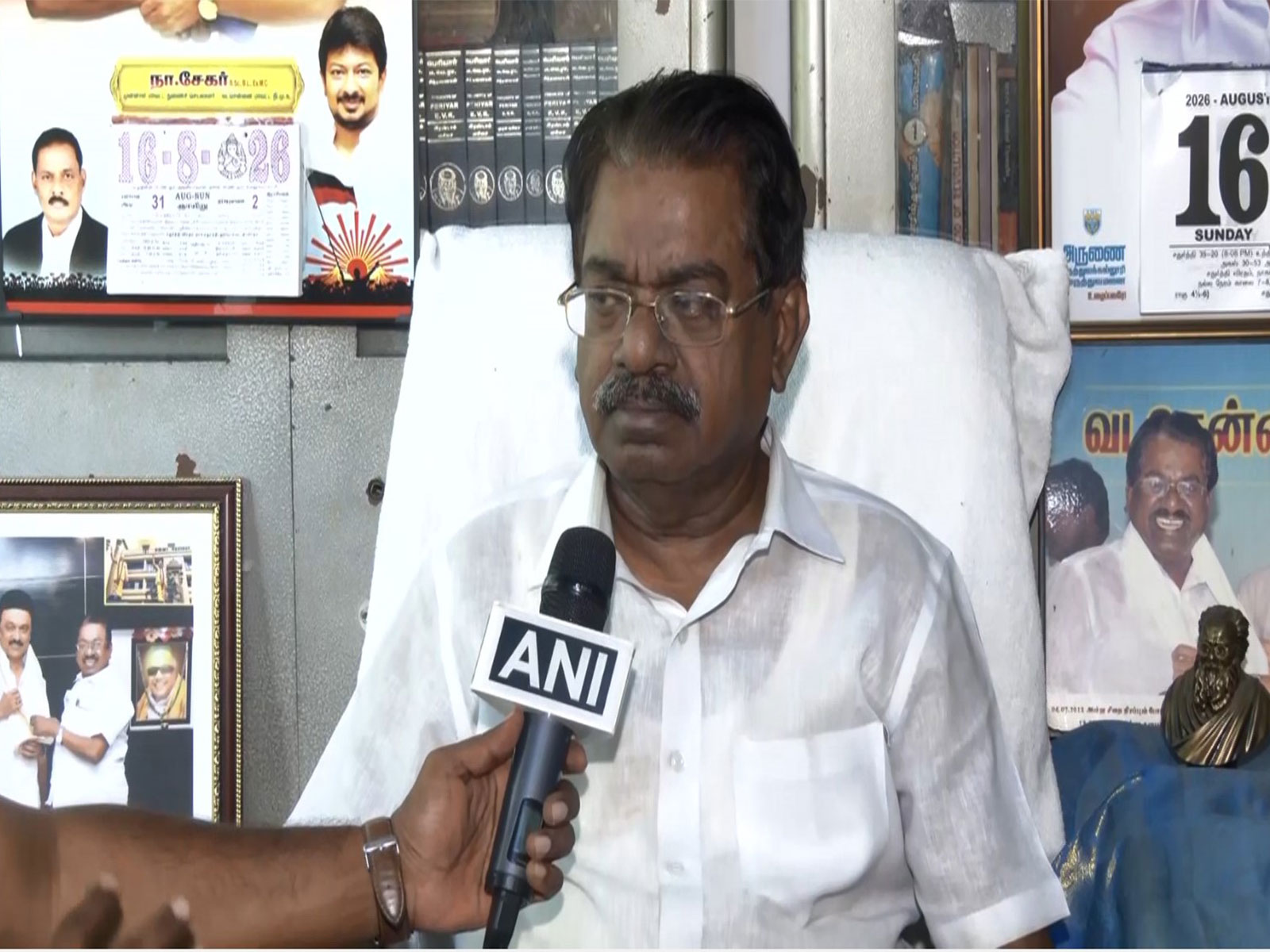 DMK spokesperson TKS Elangovan (Photo/ANI) 