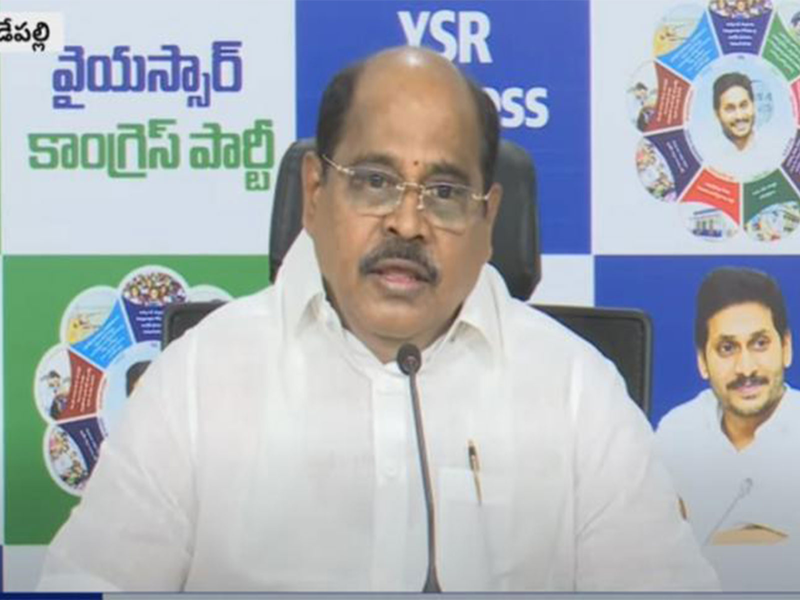 YSRCP Employees' Wing State President N. Chandrasekhar Reddy (Photo: YSR Congress Party)
