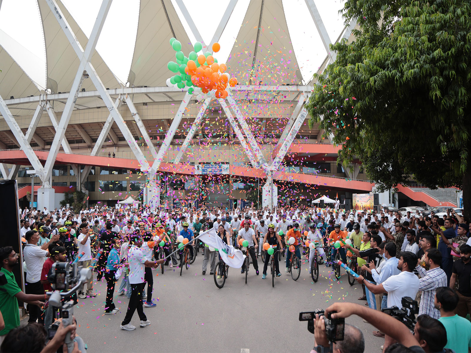 A visual of enthusiastic participation (Photo: SAI Media)