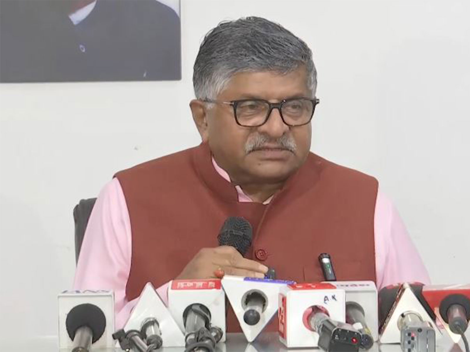 Senior Bharatiya Janata Party (BJP) leader and MP Ravi Shankar Prasad (Photo/ANI)