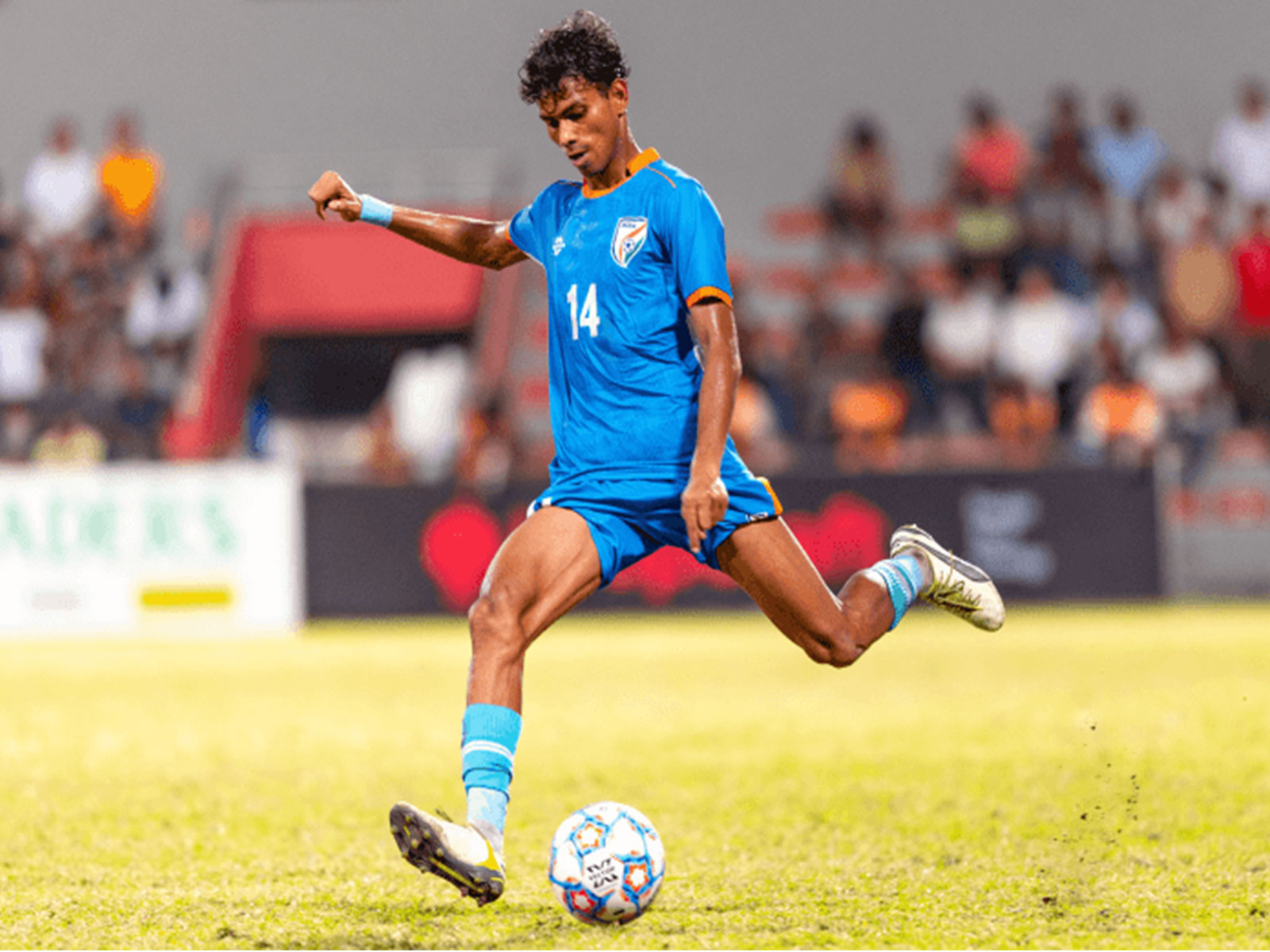 India U20 football player in action (Photo/AIFF)