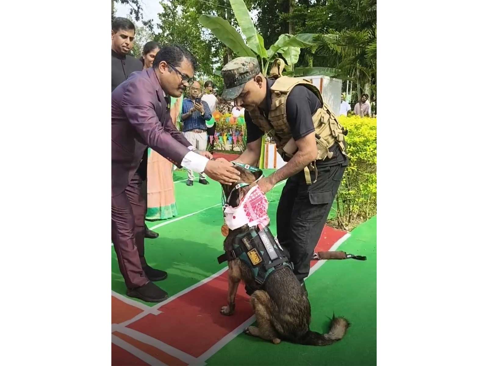 K9 Leon retires from wildlife protection duty (Photo/ Assam Forest Department)