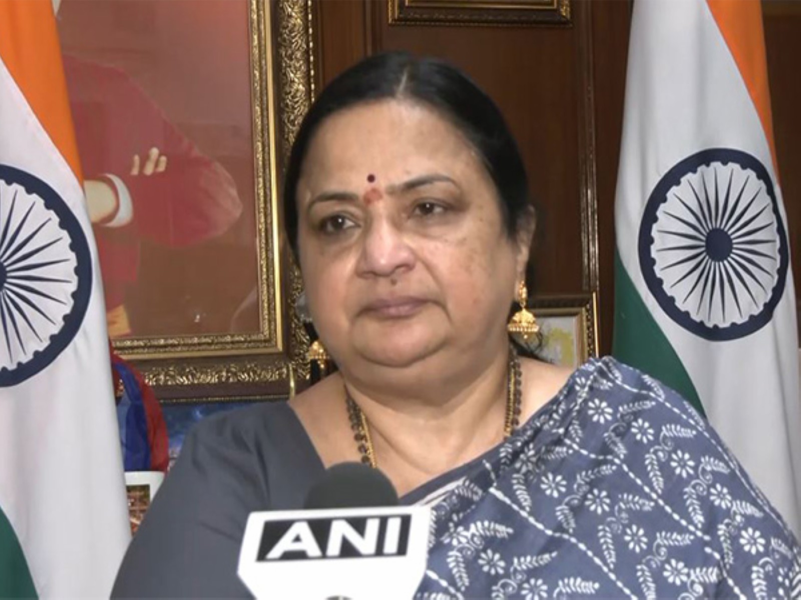 JNU Vice-Chancellor Santishree D Pandit (File Photo/ANI)