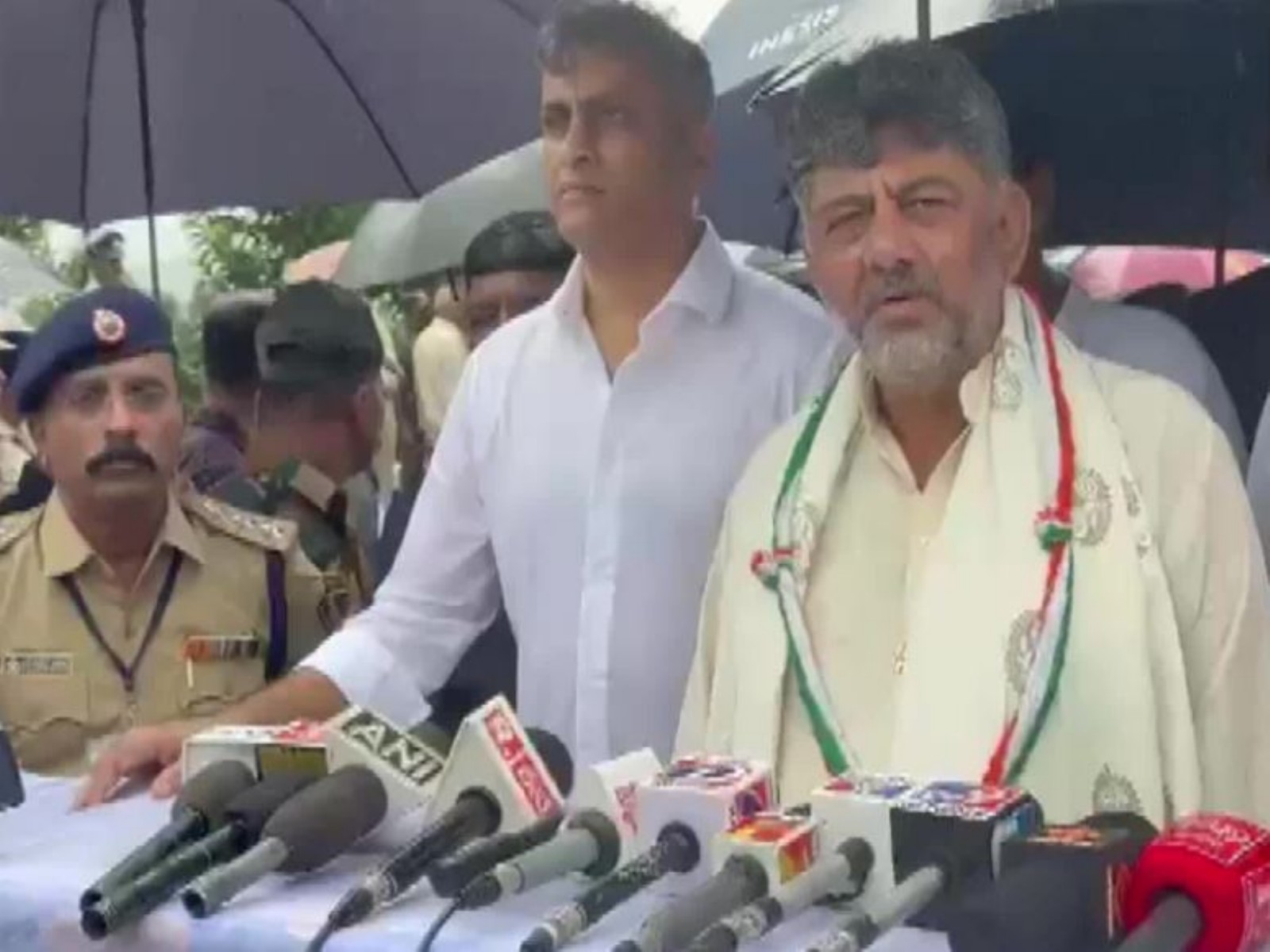 Karnataka CM DK Shivakumar on BJP leader BL Santosh's objection to the rule requiring permission to hold events on government property (Photo/ ANI)