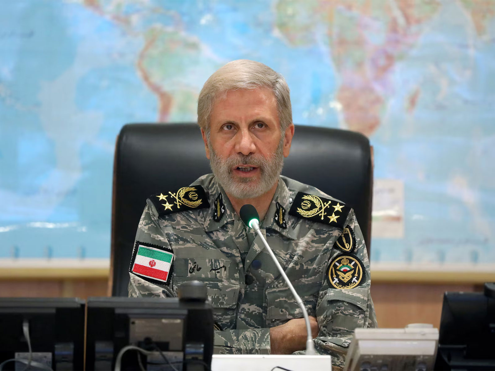 Iranian Army Chief Amir Hatami (File Photo/Reuters)