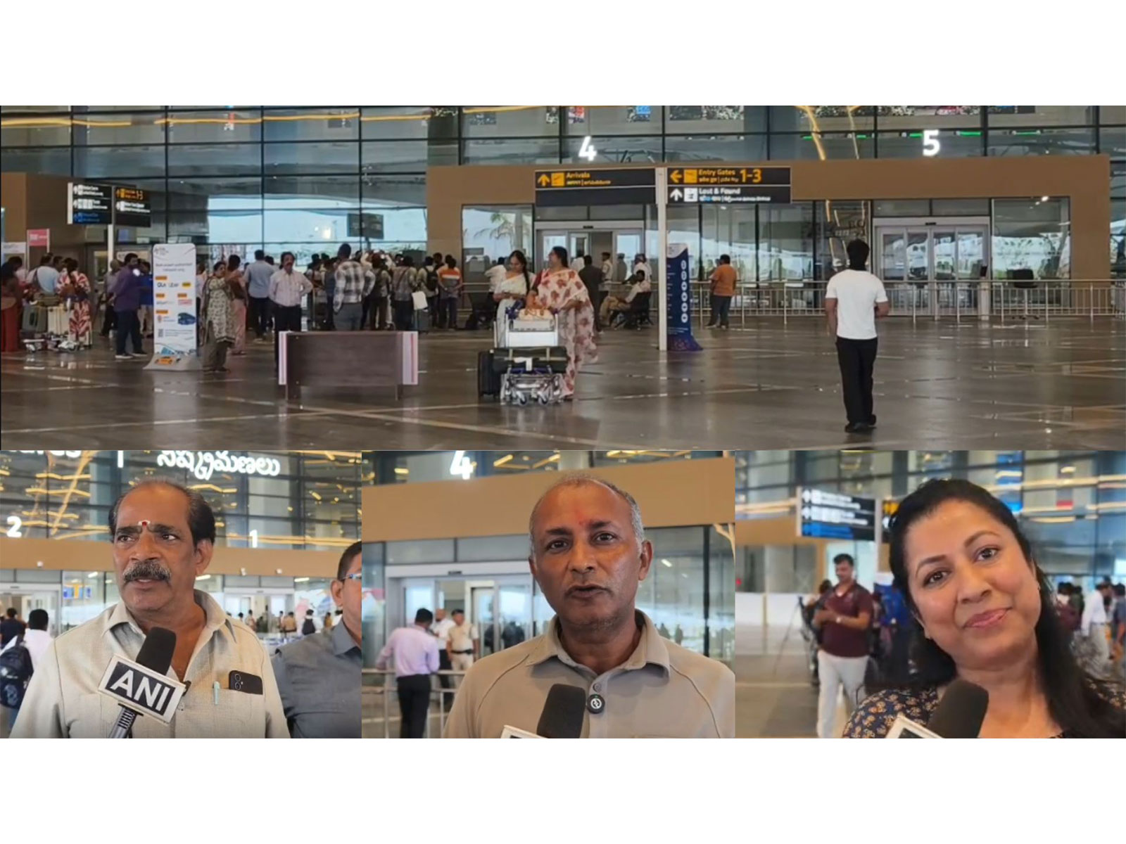 Passengers praise Alluri Sitarama Airport infrastructure (Photo/ANI)