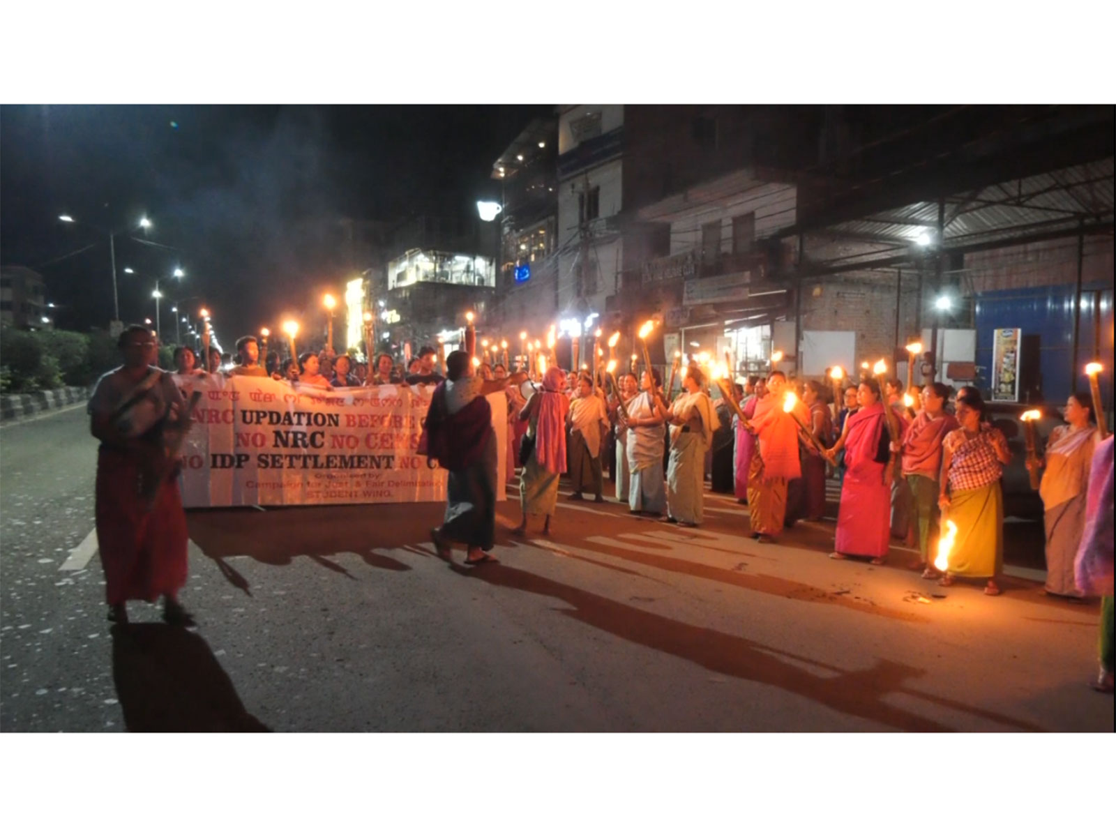 JFD escalates anti-Census agitation in Manipur (Photo/ANI)
