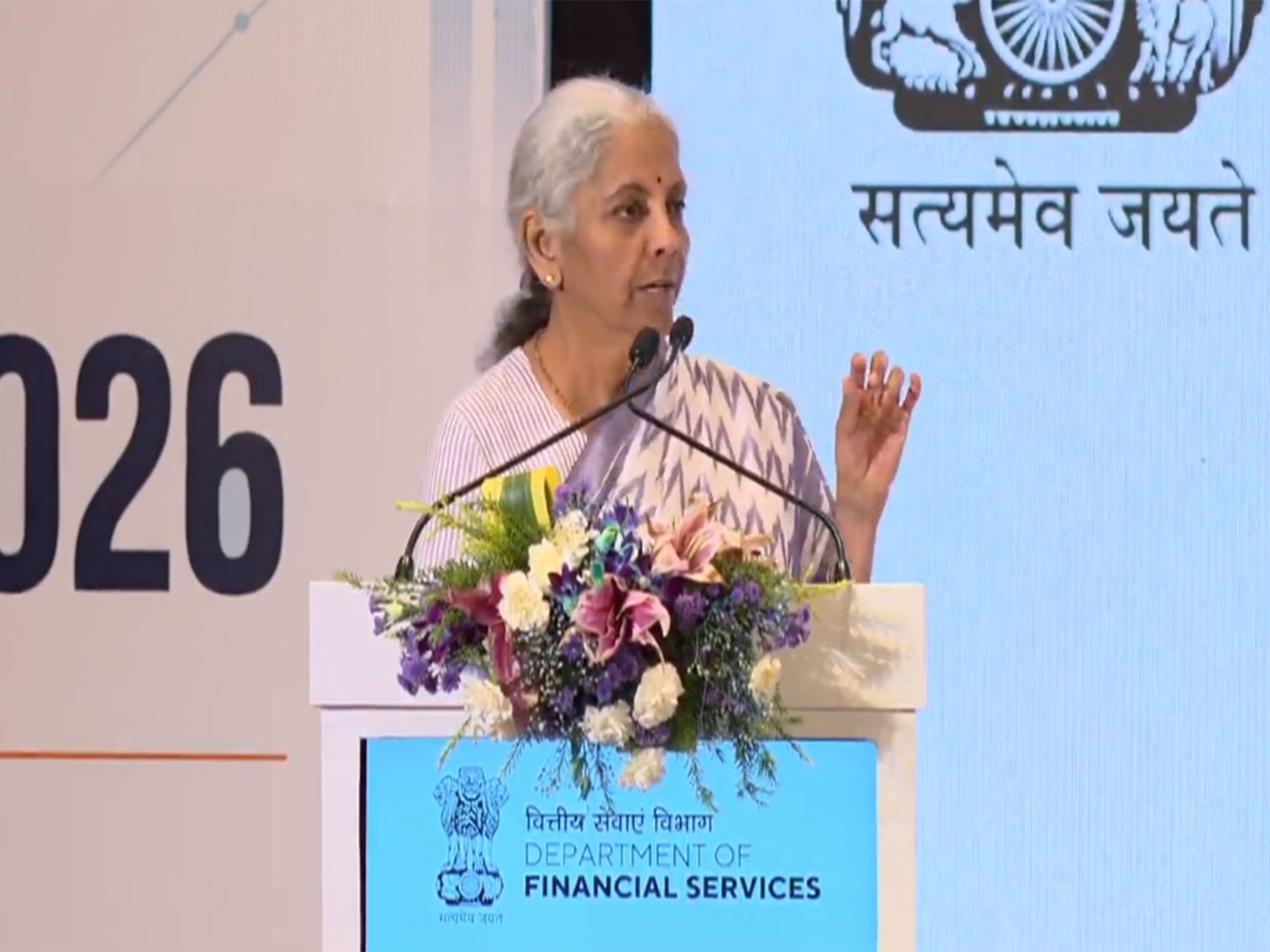 Niramala Sitharaman (Photo/@Dept. of Financial Services)