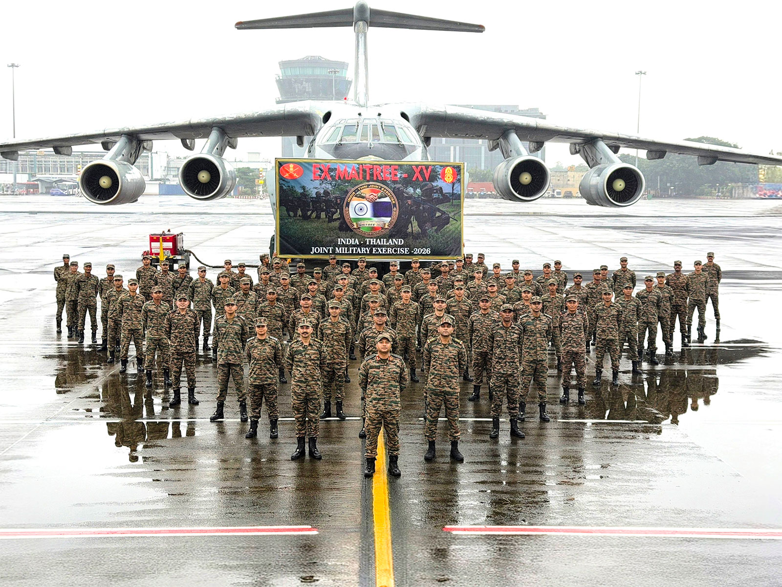 Indian Army contingent departs for Thailand for 'MAITREE-XV' joint military exercise (Photo/PIB/MinistryofDefence)