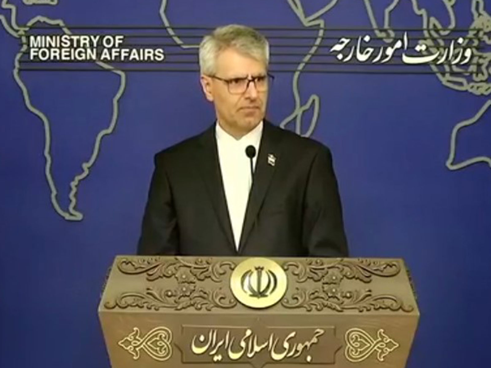 Iranian Foreign Ministry Spokesperson Esmail Baghaei (Photo/MFAIran)