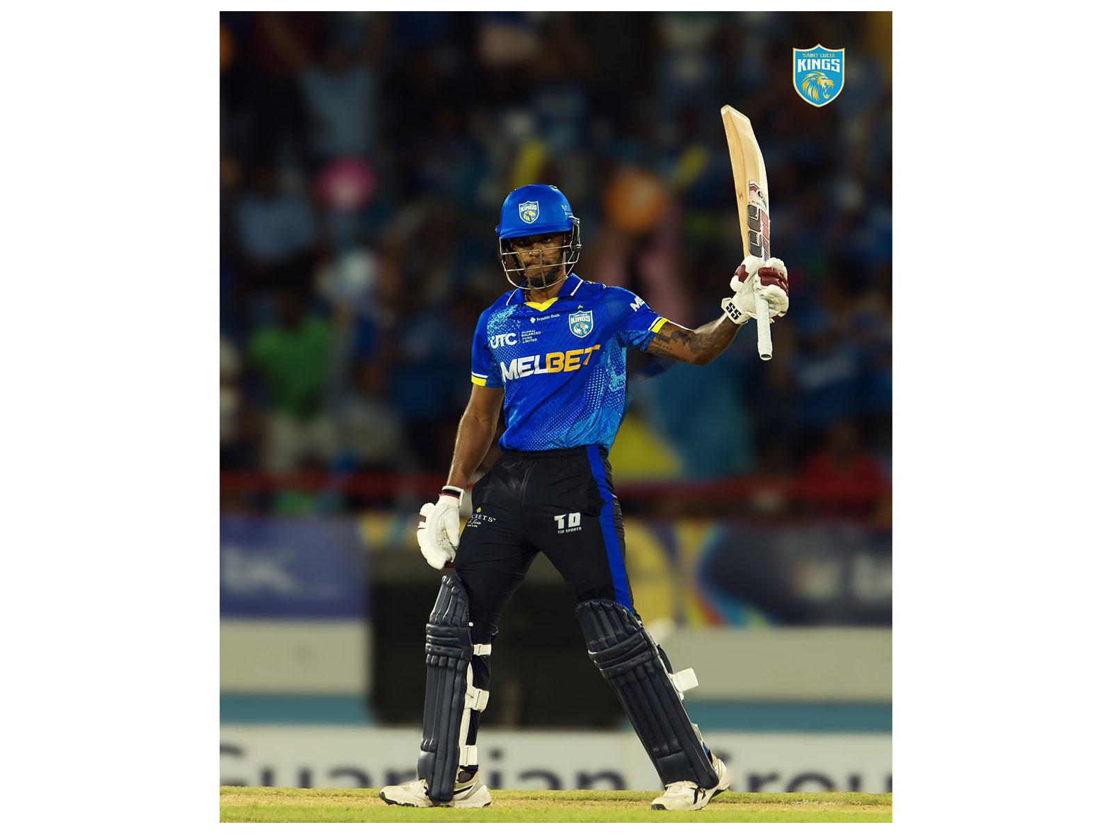 Ackeem Auguste. (Photo: CPL/Saint Lucia Kings)