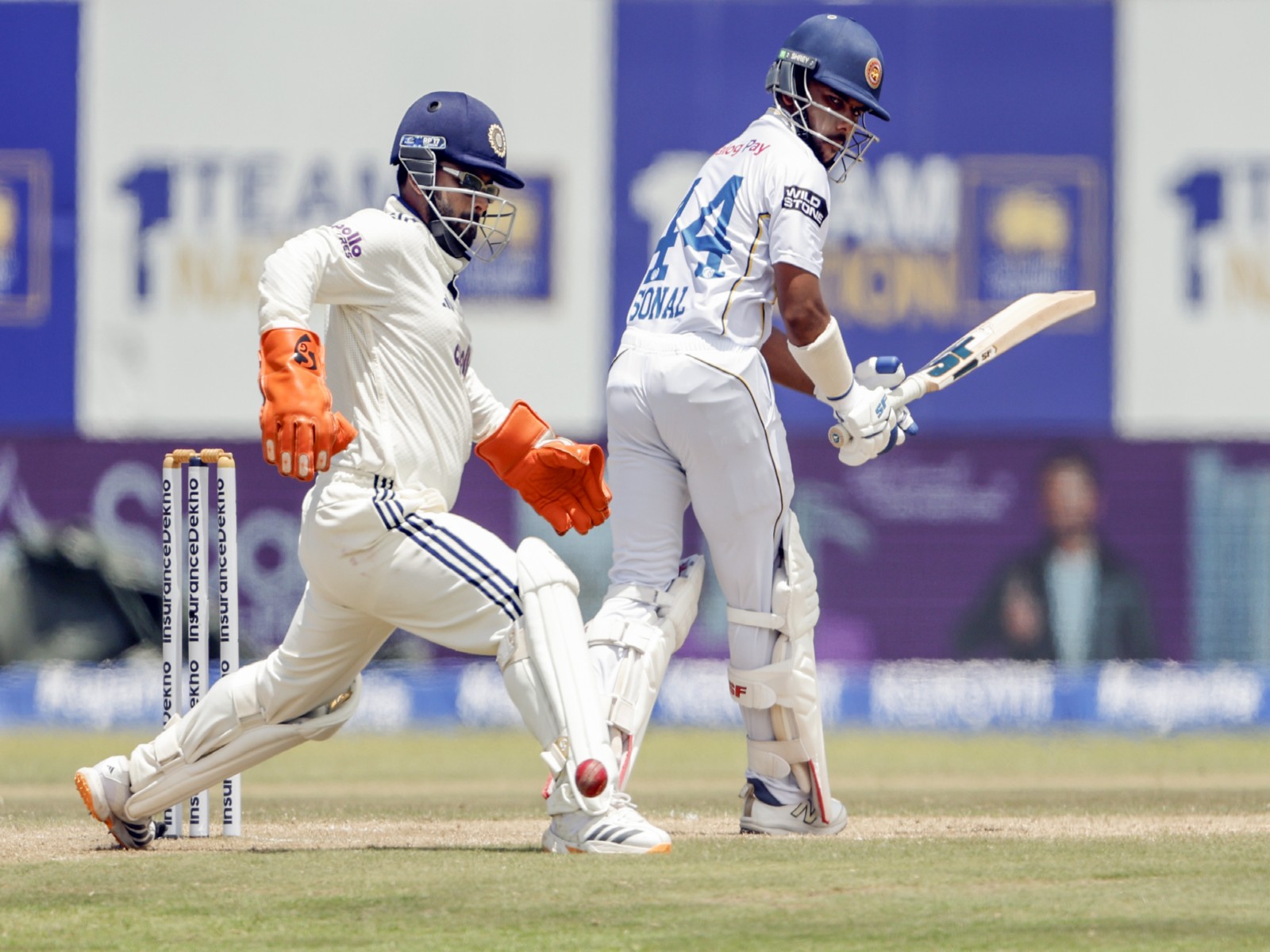 Sonal Dinusha in action. (Photo: ANI)