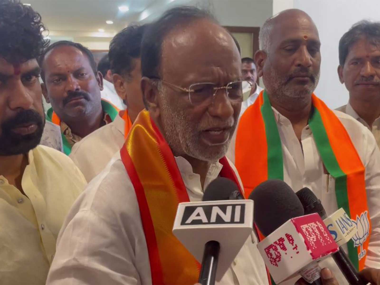 BJP OBC Morcha National President K Laxman (Photo/ANI)