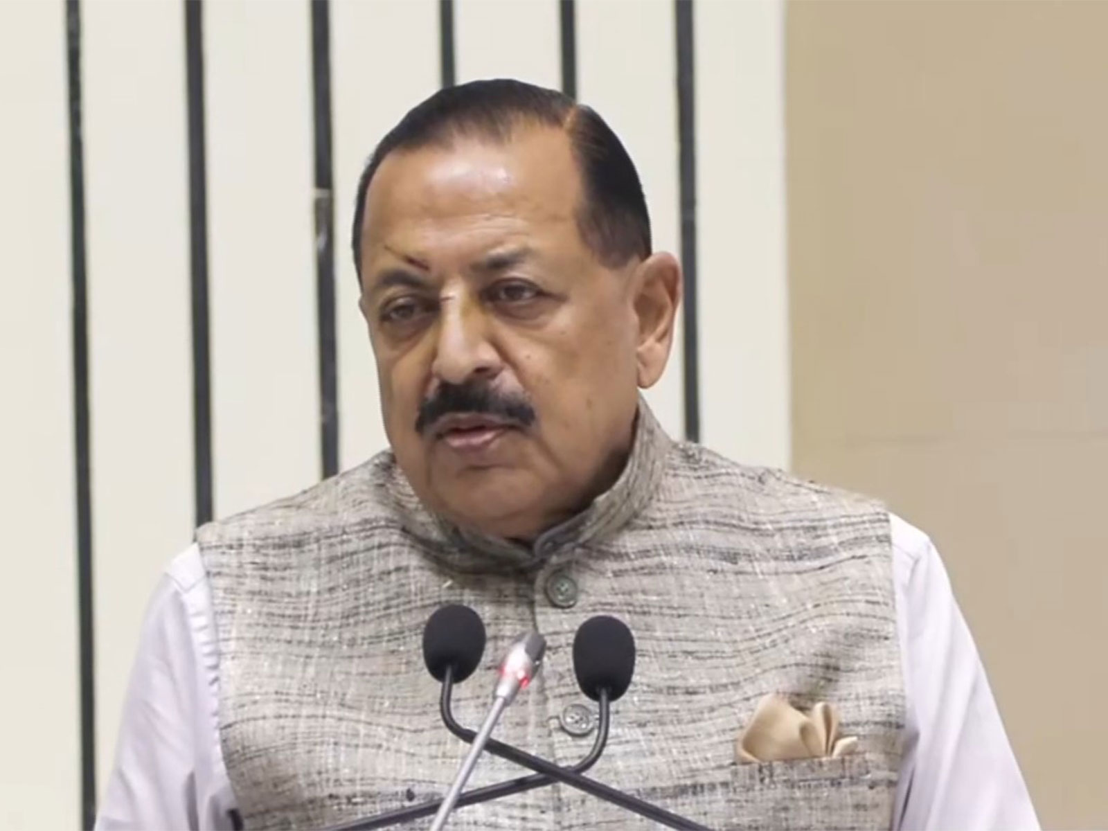Union Minister of State for Personnel, Public Grievances and Pensions Jitendra Singh (Photo-ANI)