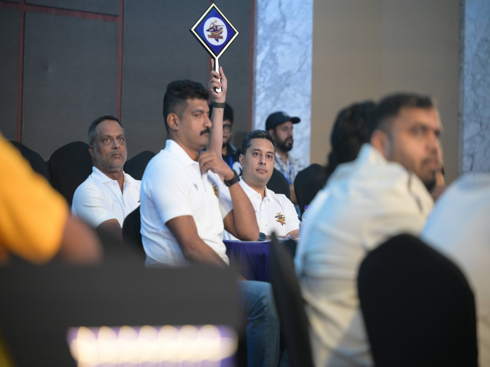Delhi Toofans at the Auction. (Photo: PVL)