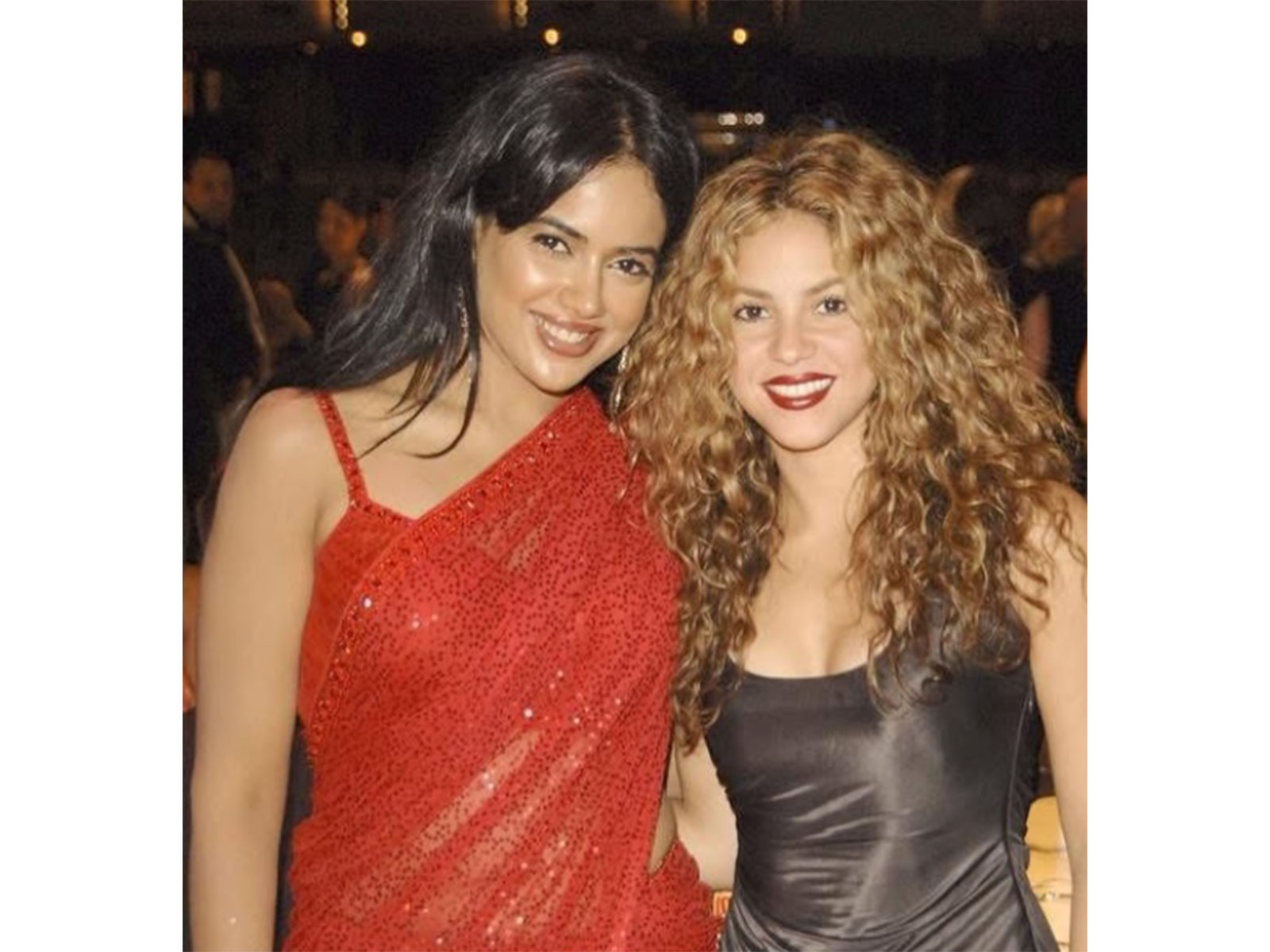 Sameera Reddy with Shakira (Image source: Sameera's Instagram)