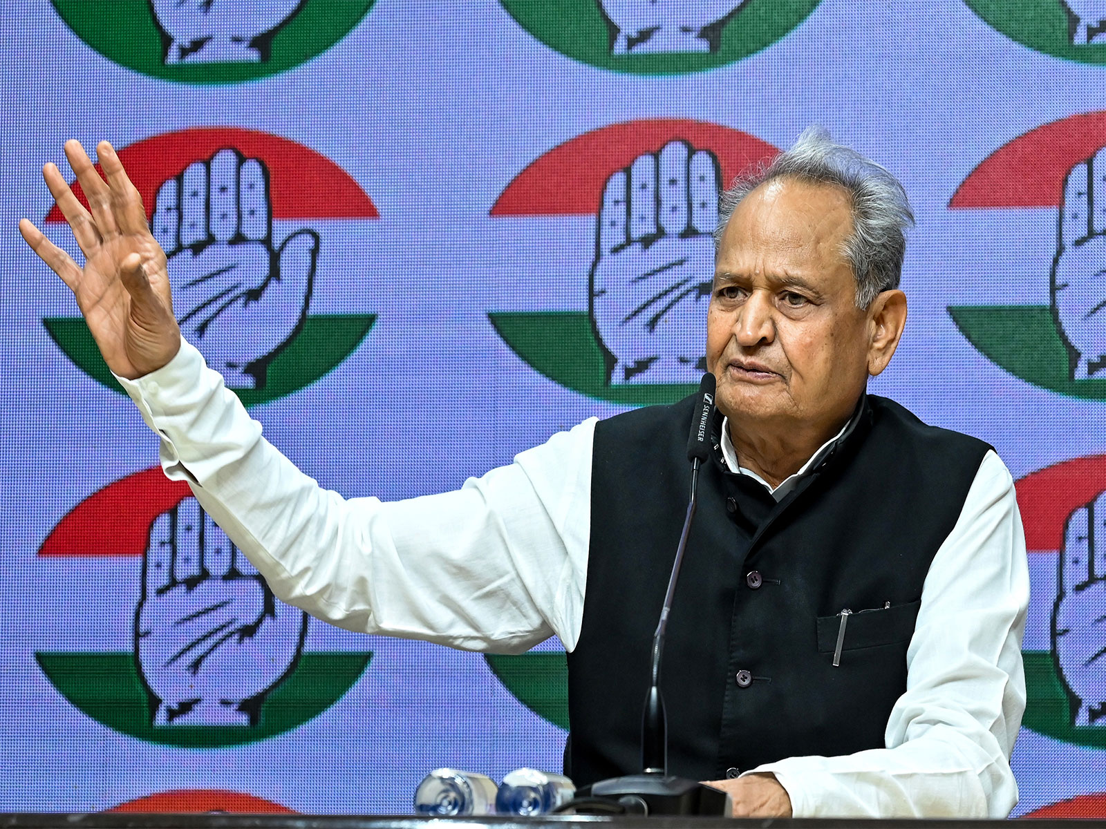 Former Rajasthan CM Ashok Gehlot (File photo/ANI)
