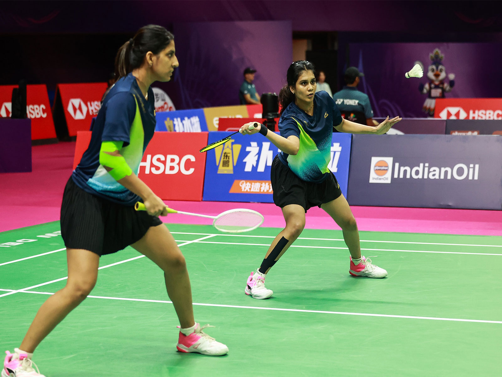 Indian shuttlers Kavipriya Selvam and Simran Singhi. (Photo: BAI)