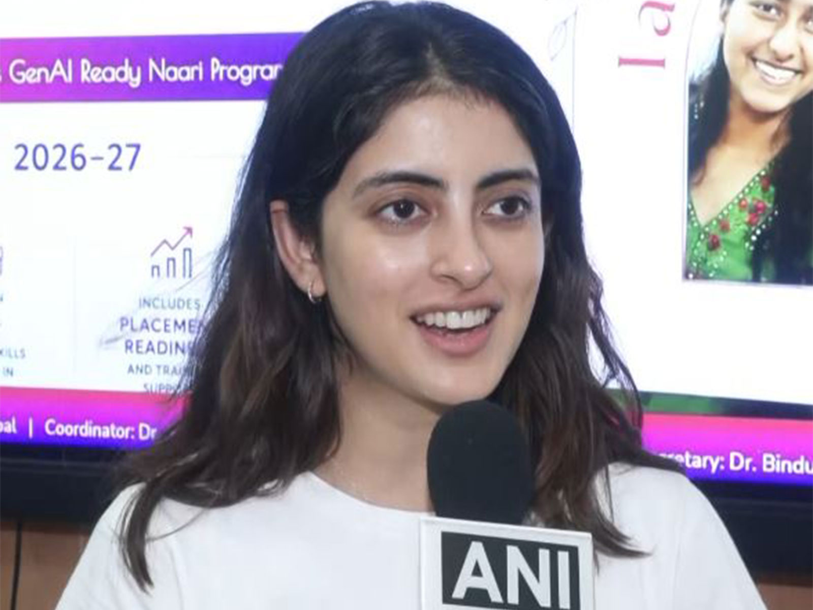 Entrepreneur Navya Naveli Nanda (Photo/ANI)