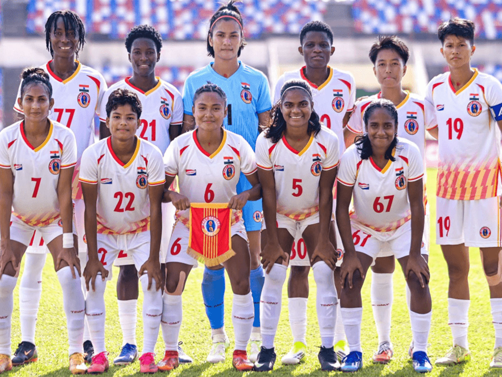 East Bengal FC Women team players. (Photo: East Bengal FC)