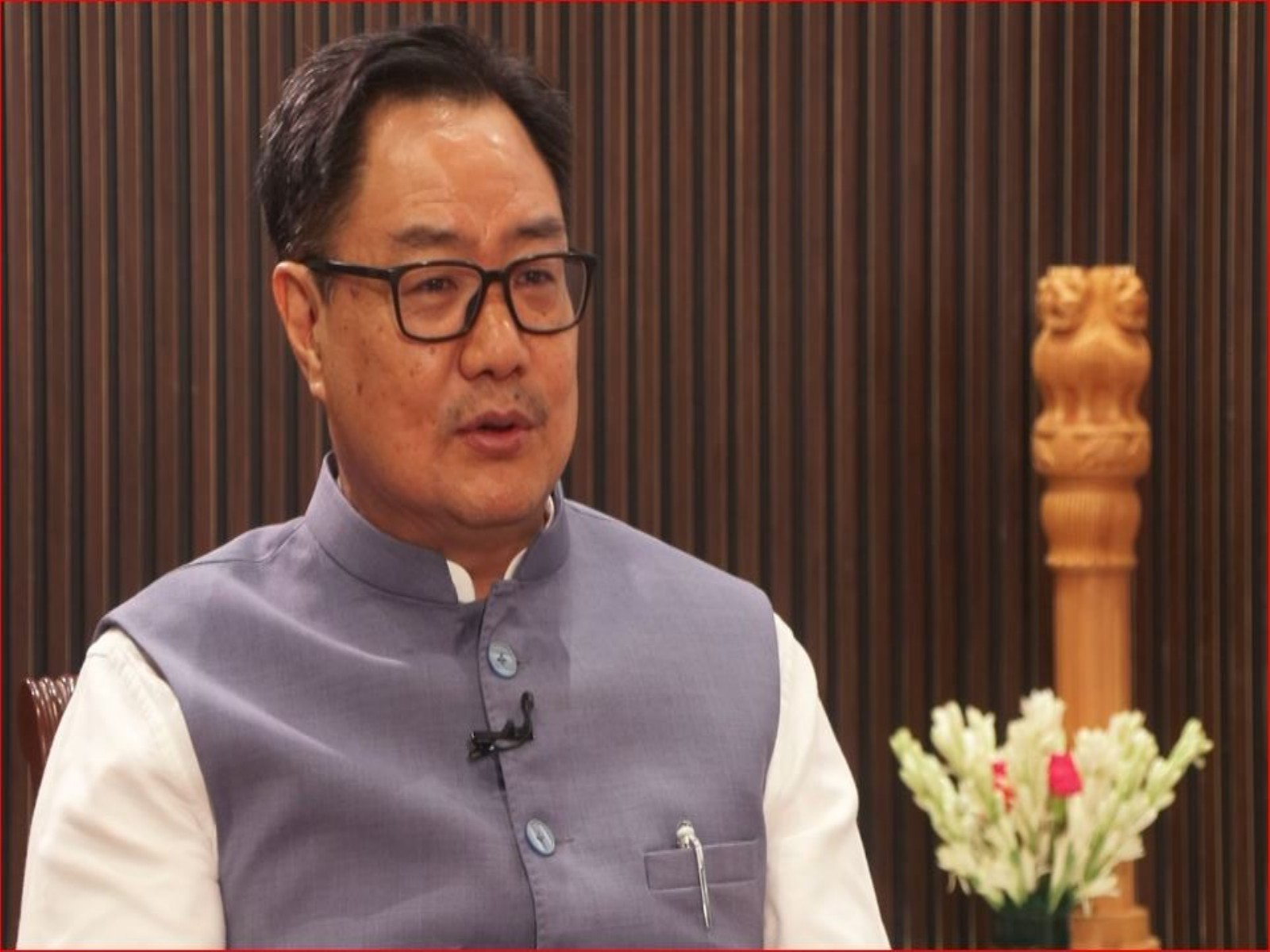 Union Parliamentary Affairs Minister Kiren Rijiju (Photo/ANI)