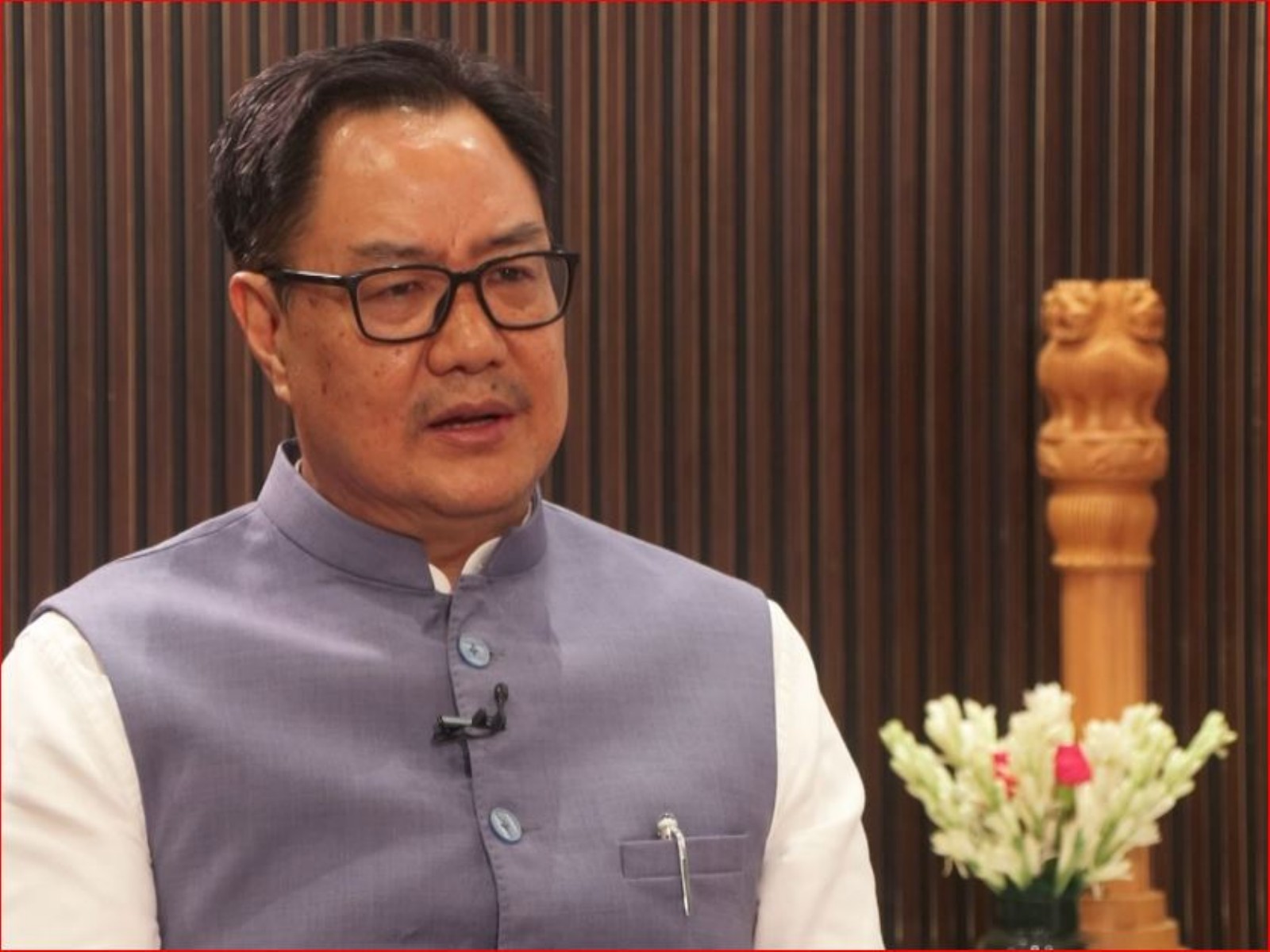 Union Parliamentary Affairs Minister Kiren Rijiju (Photo/ANI)