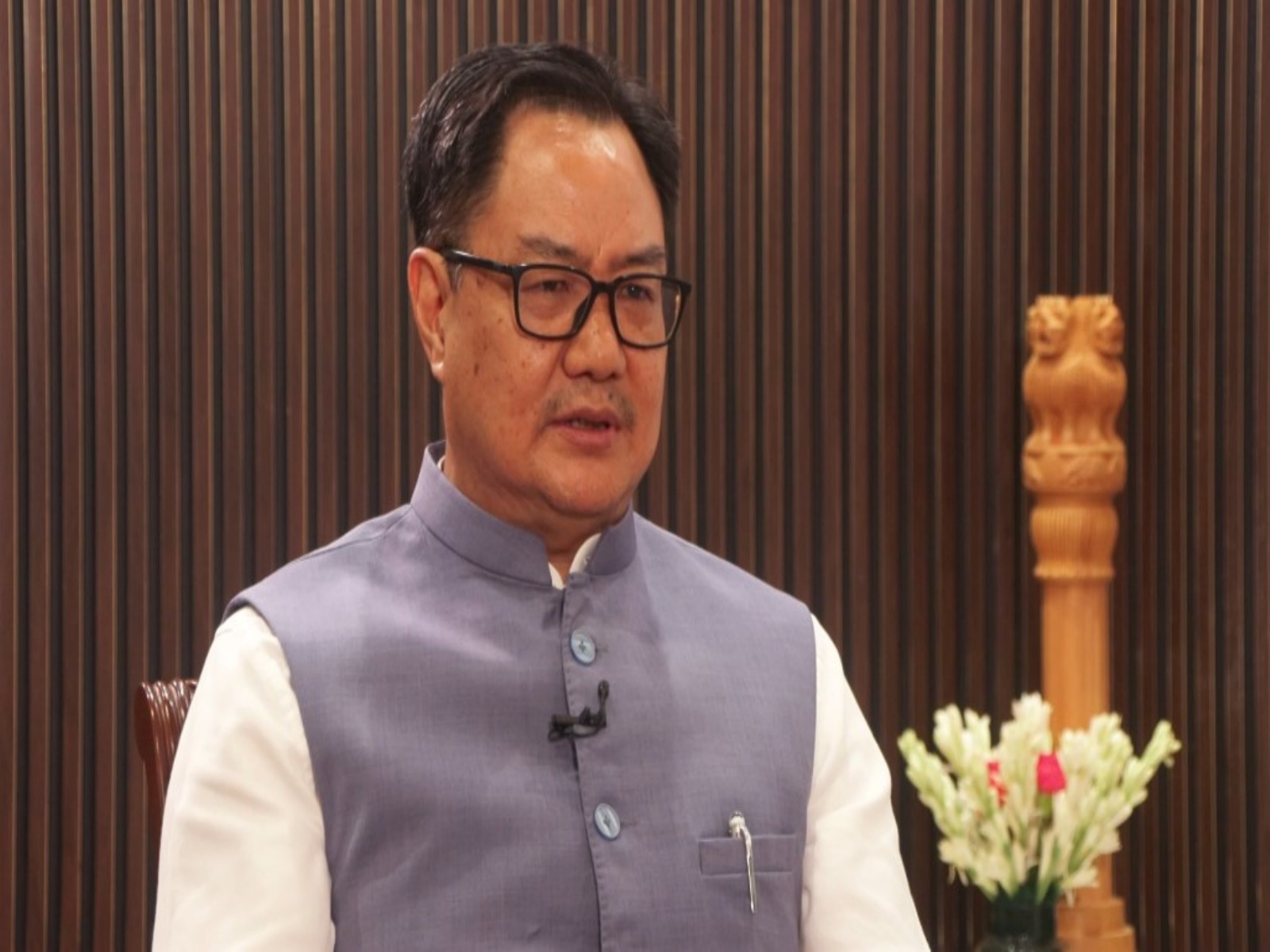  Union Parliamentary Affairs Minister Kiren Rijiju (Photo:ANI)