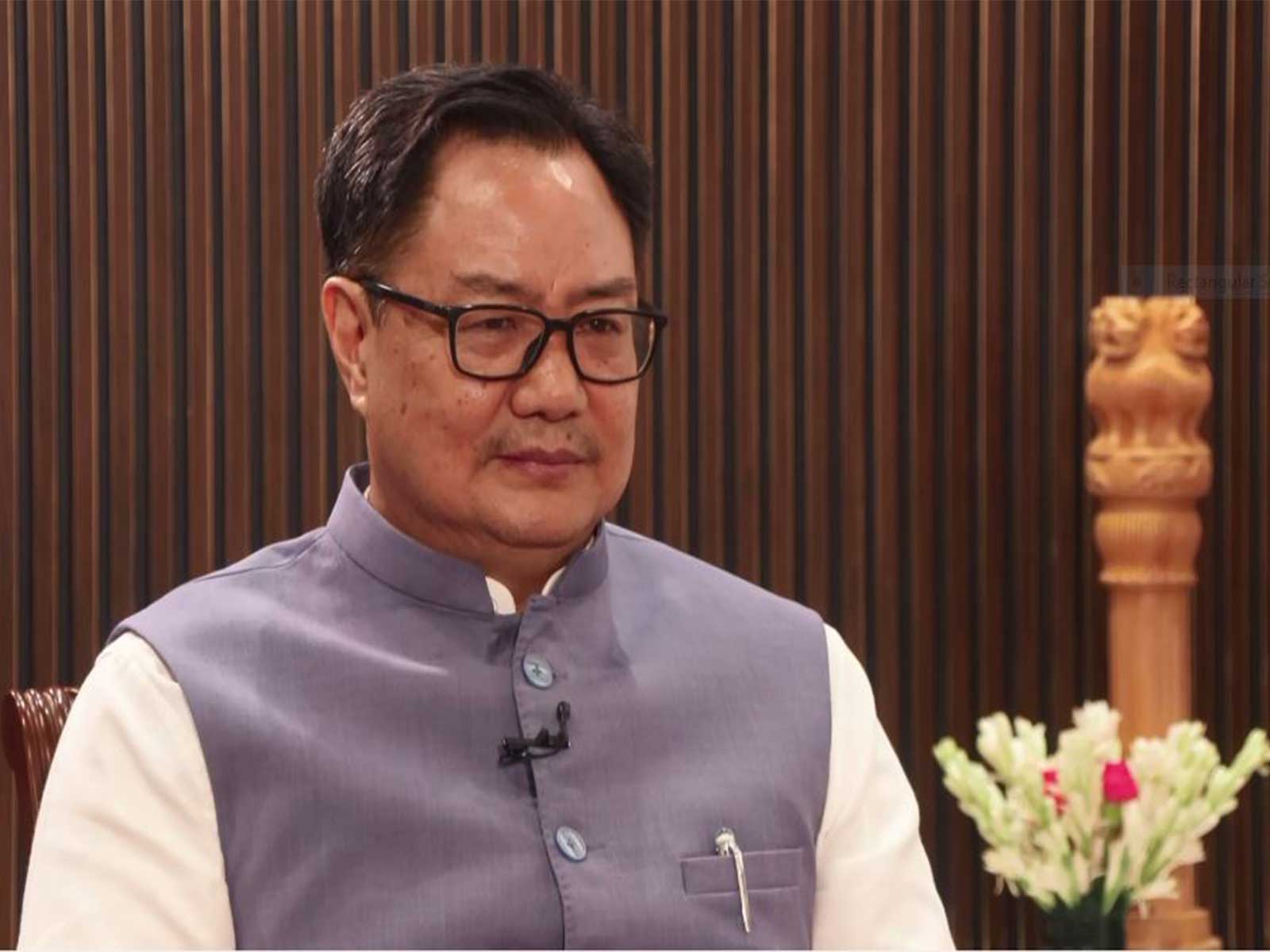 Parliamentary Affairs Minister Kiren Rijiju (Photo/ANI)