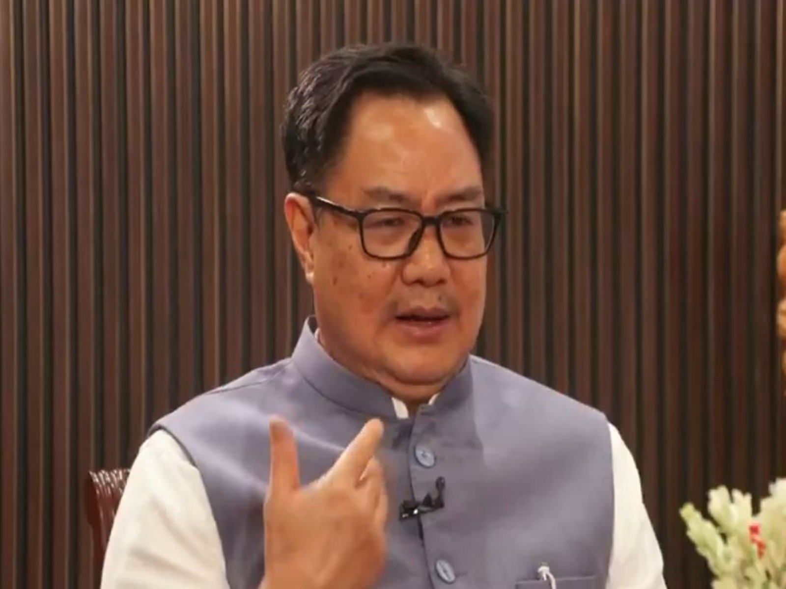 Union Parliamentary Affairs Minister Kiren Rijiju (Photo/ANI)