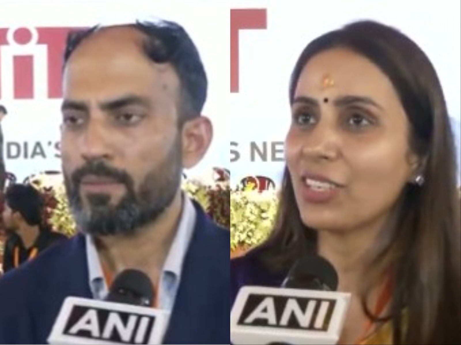 Amit Kumar Singh, Chair, MD, Amit Metaliks; Priyanka Singh, Executive Director of Amit Metaliks (Photo/ANI)