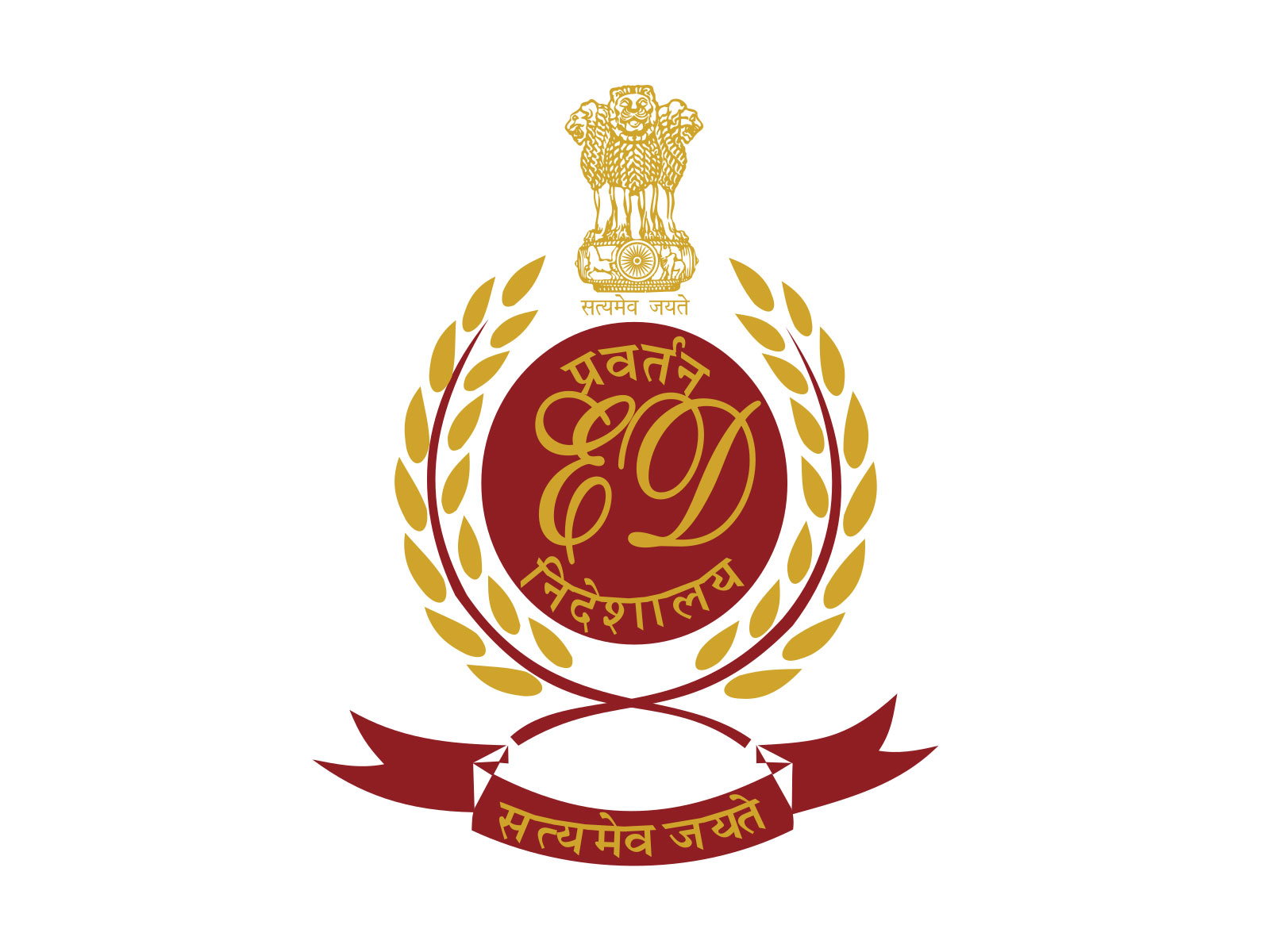 The Enforcement Directorate (ED) logo (Representative Image)
