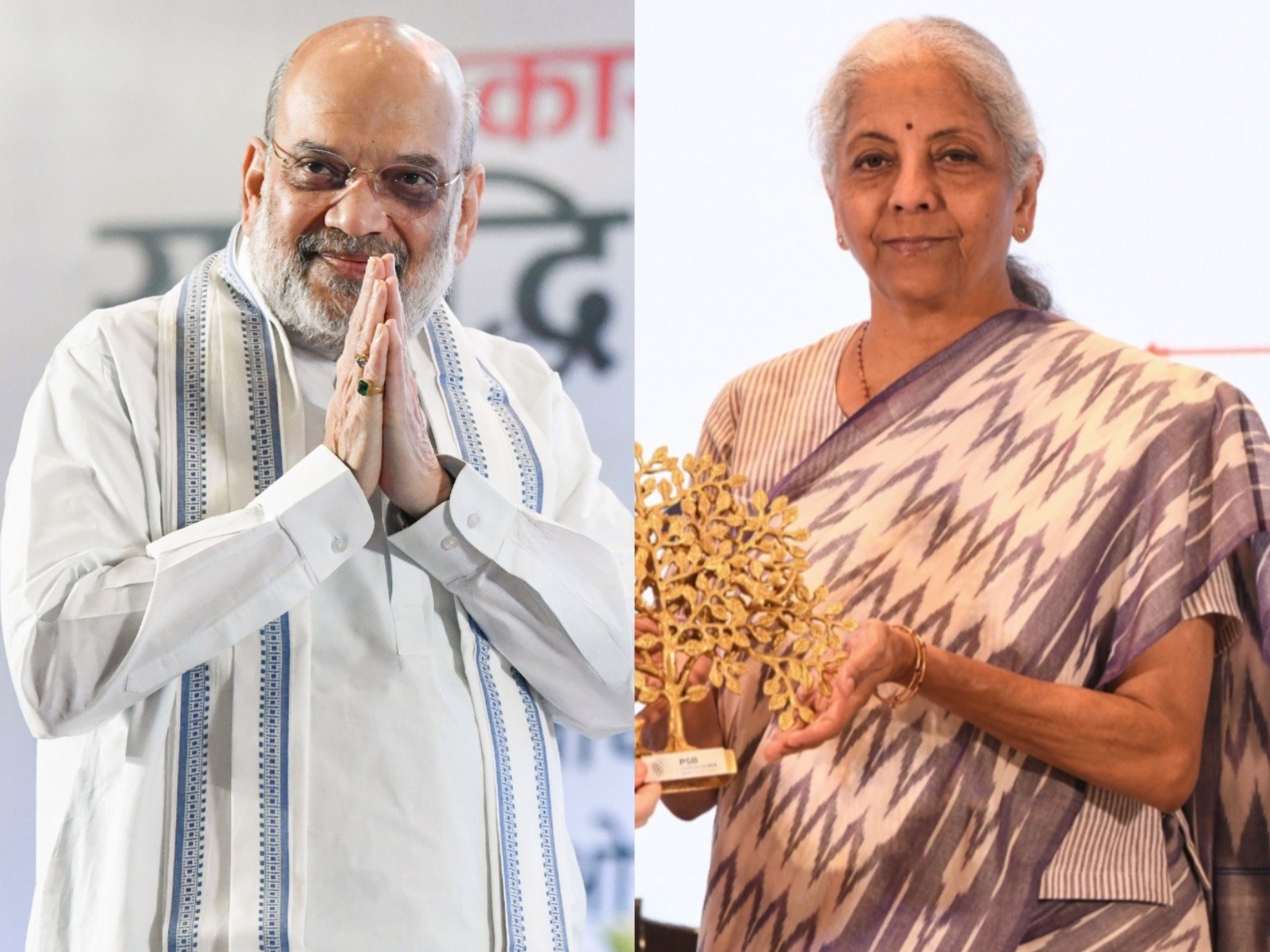 Union Home Minister Amit Shah and Finance Minister Nirmala Sitharaman (Photo/ANI)