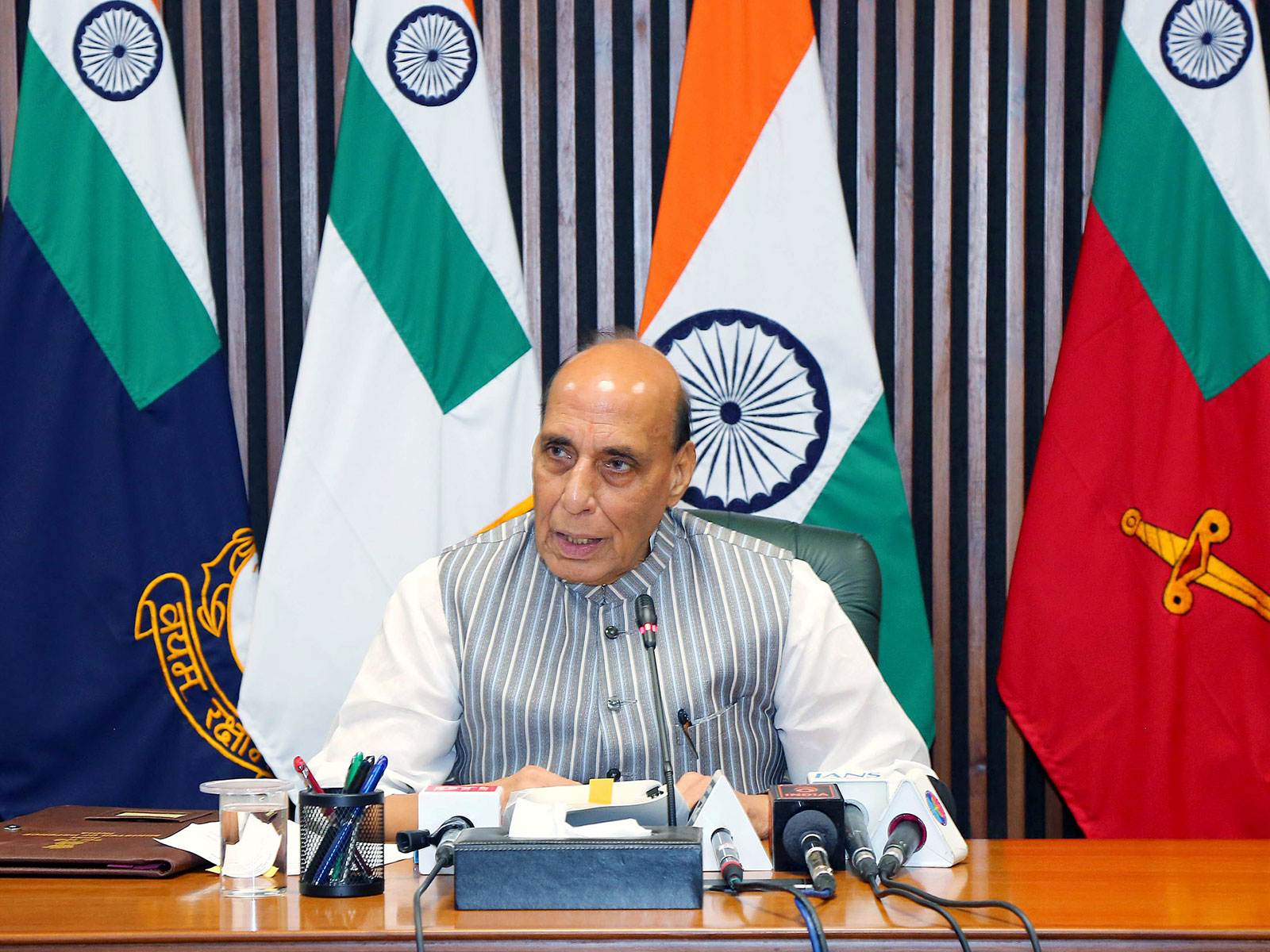 Defence Minister Rajnath Singh (Photo/ANI)