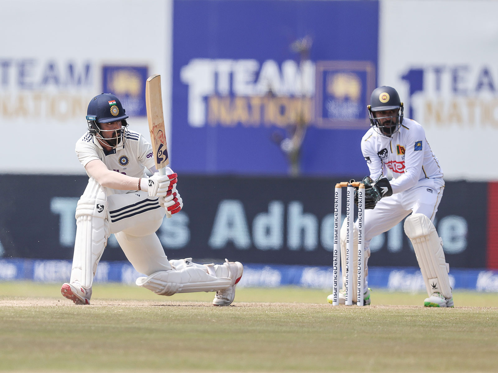 KL Rahul in action (Photo: @BCCI X)