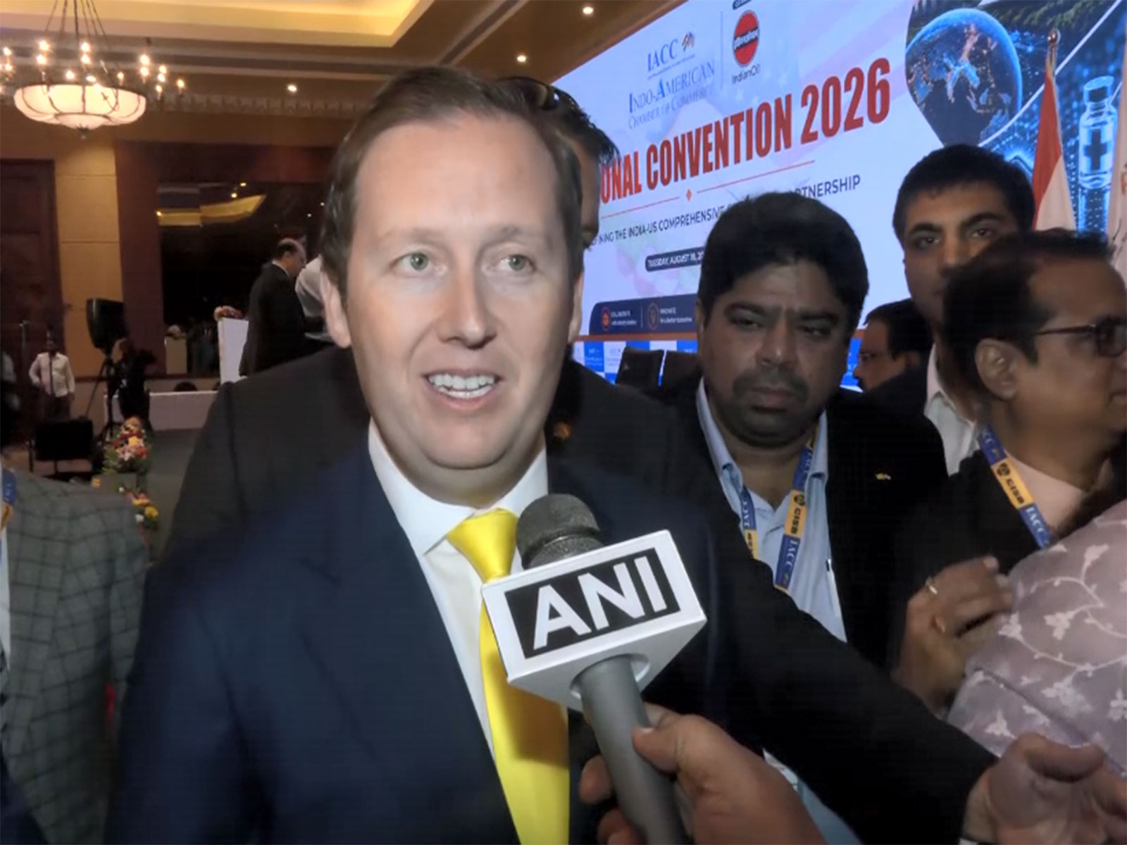 US Ambassador to India Sergio Gor (Photo/ANI)