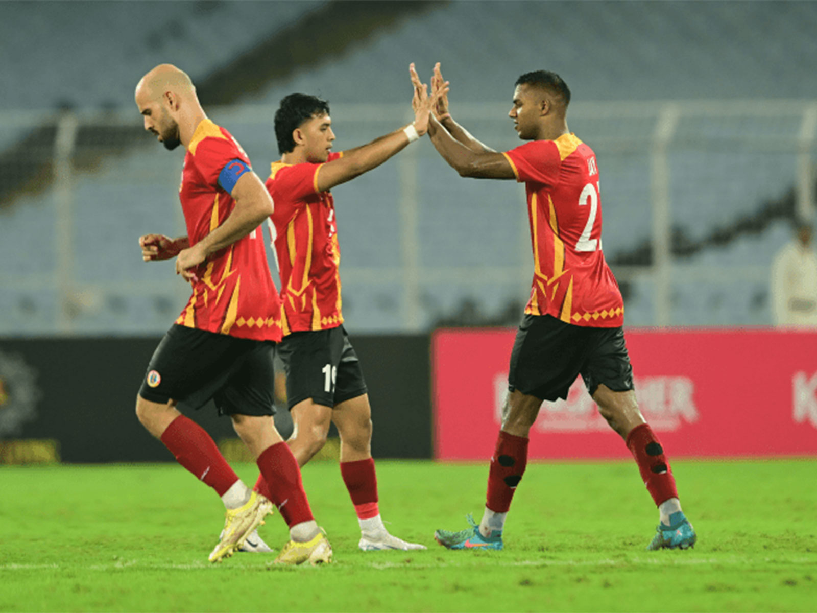 East Bengal FC team. (Photo: AIFF)