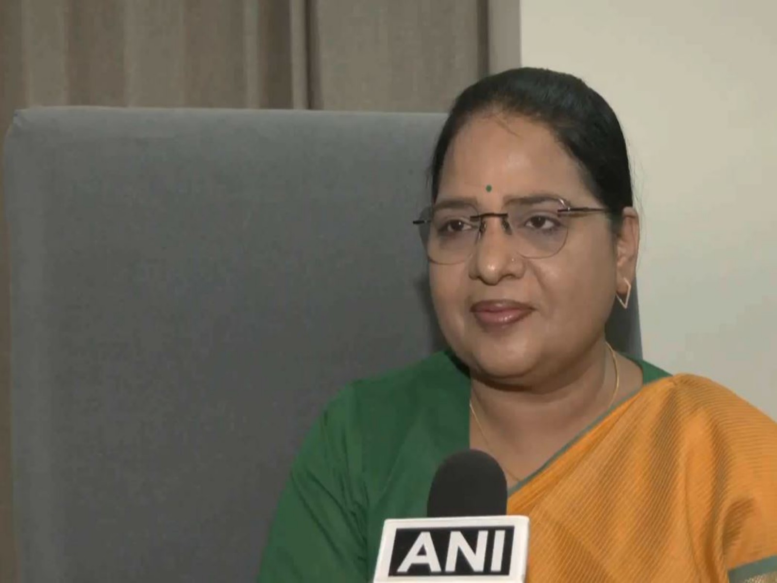 Newly appointed BJP National Secretary Kavita Patidar (Photo/ANI)