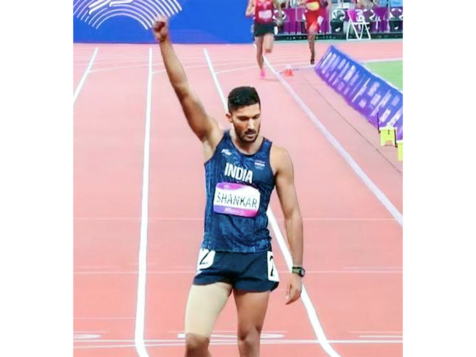 Athlete Tejaswin Shankar. (Photo: ANI)