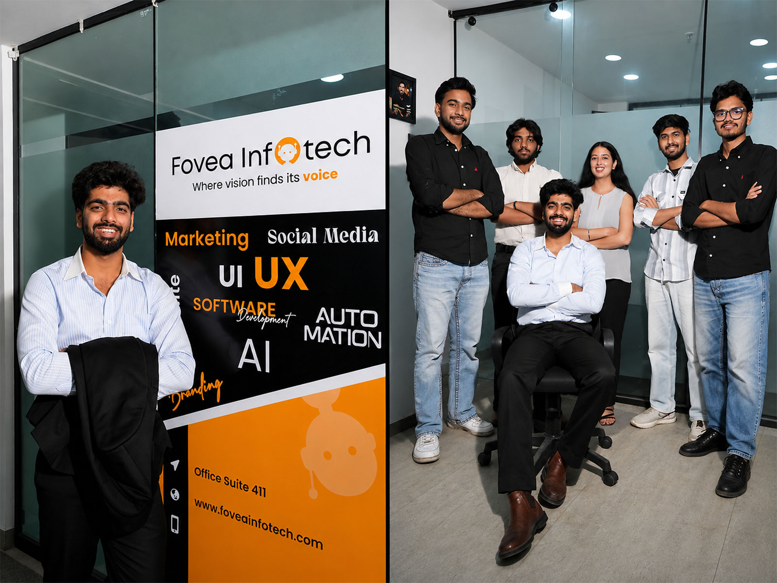 Chandigarh University student Abubakar Akhlaq's startup 'Fovea Infotech' evolving into a full-service technology and digital transformation company