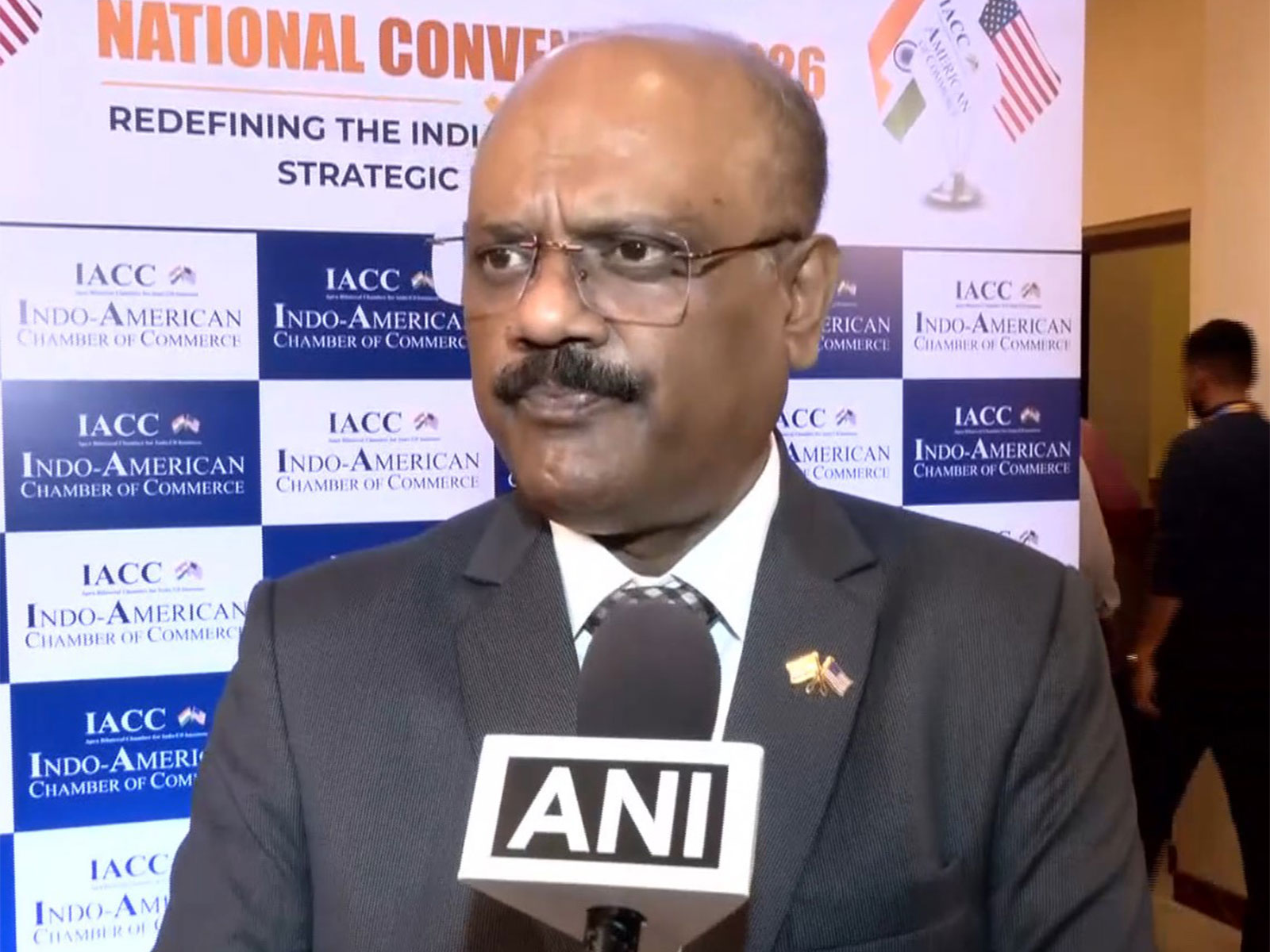 Anup Acharya, National President of the Indo-American Chamber of Commerce (IACC) (Photo-ANI)