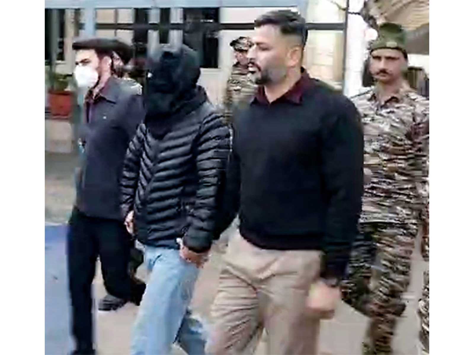 Delhi blast case accused Jasir Bilal Wani (File Photo/ANI)