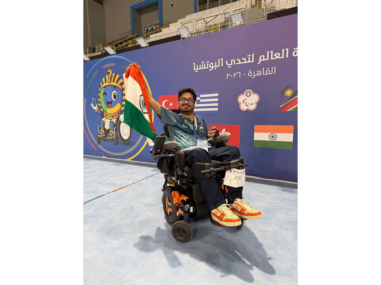 Indian para athlete Sachin Chamaria (Photo: Cairo 2026 World Boccia Challenger)
