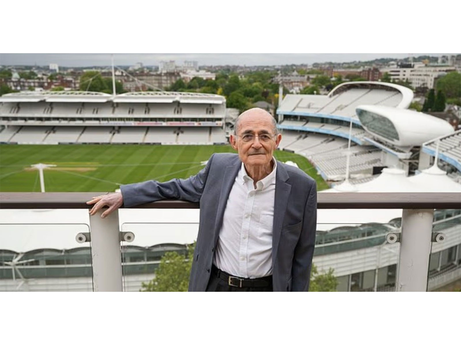 The Lord's View Penthouse overlooking the iconic Lord's Cricket Ground in London, offered for sale with a minimum reserve price of GBP 10 million.