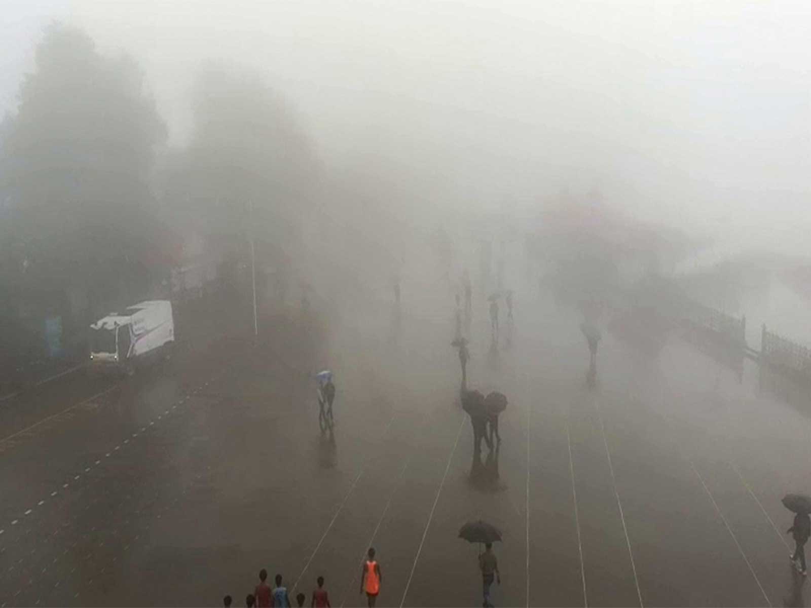 Heavy rainfall lashes several parts of Himachal Pradesh (Photo/ANI)