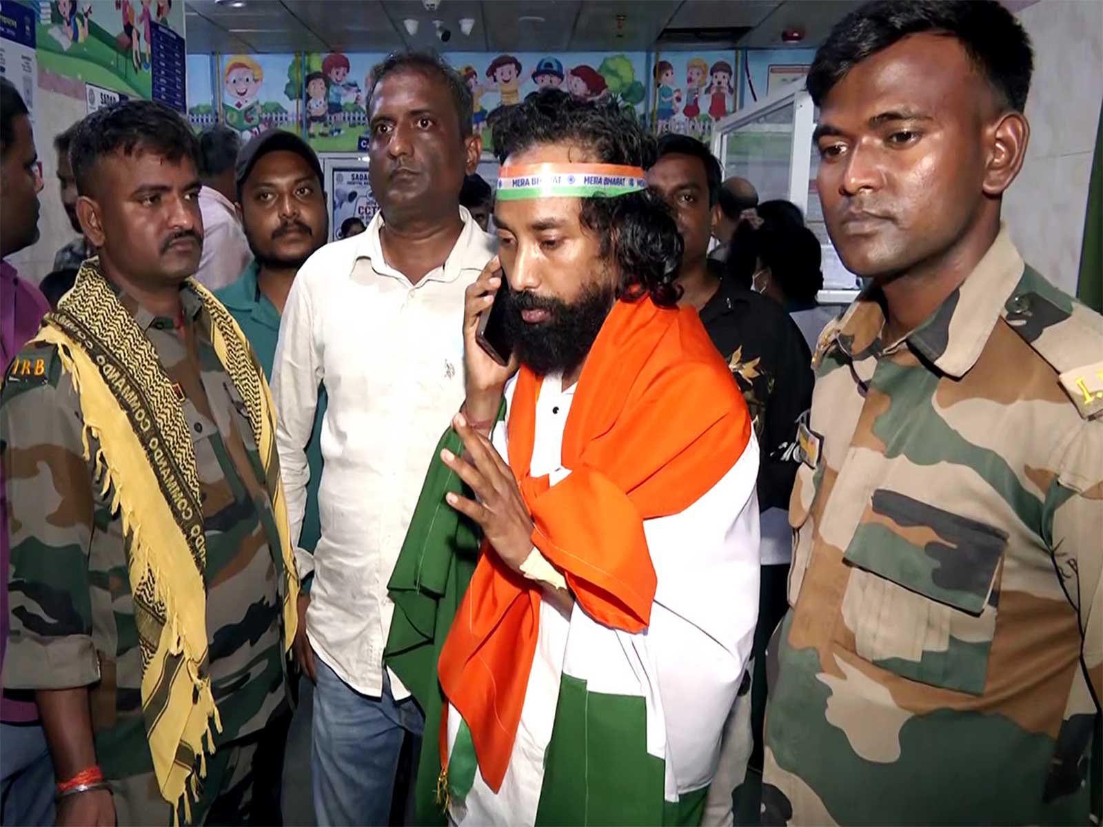 Student leader Devendra Nath Mahato (File photo/ANI)