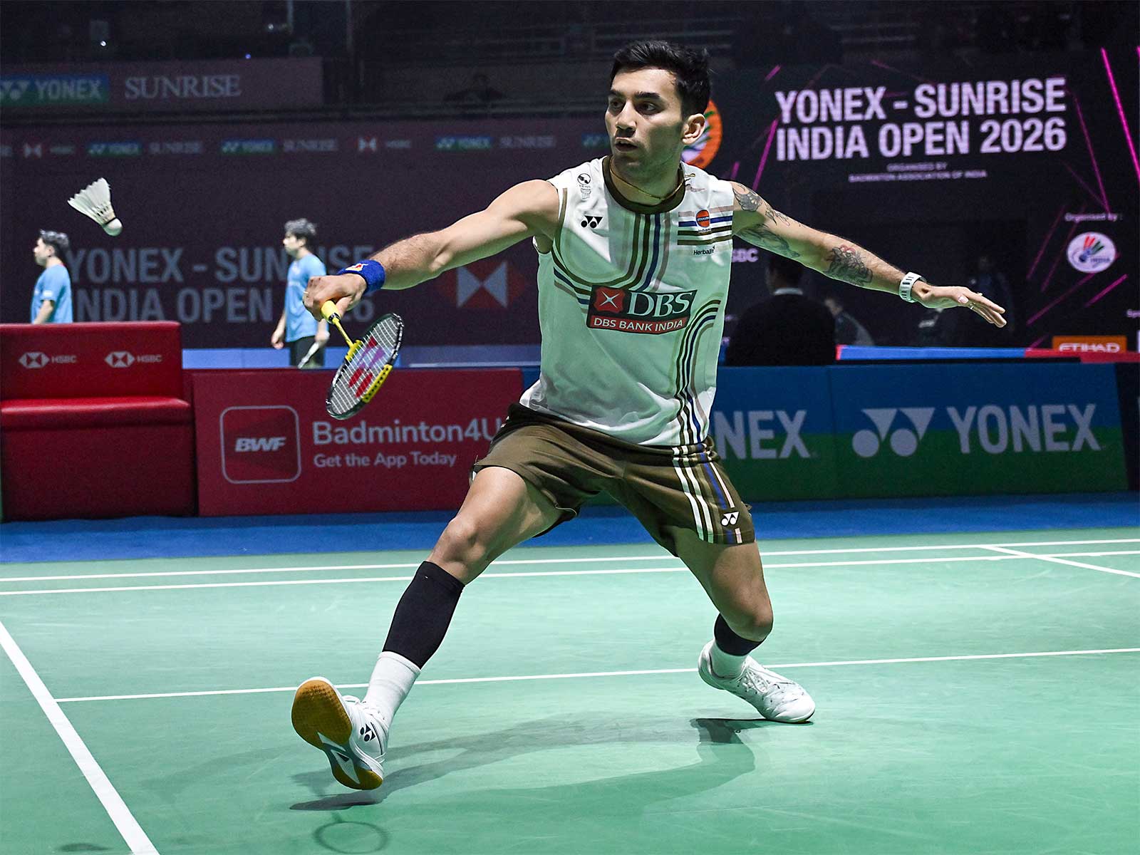 Indian shuttler Lakshya Sen. (Photo: ANI)