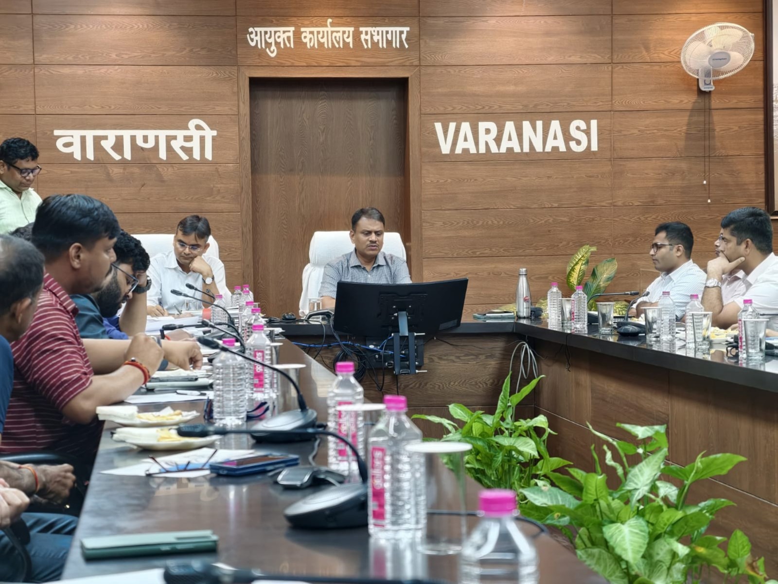  Varanasi Divisional Commissioner reviews preparations for  for Ganga Mahotsav, Dev Deepawali (Photo